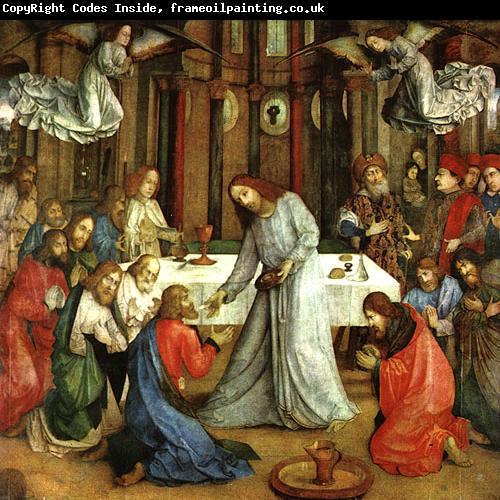 Joos van Ghent The Institution of the Eucharist